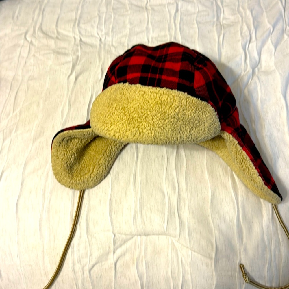 The north face youth winter plaid hat